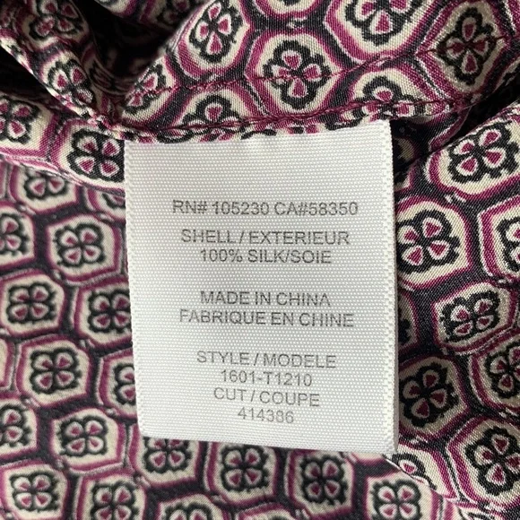 JOIE 100% Silk Blouse - Picture 7 of 12